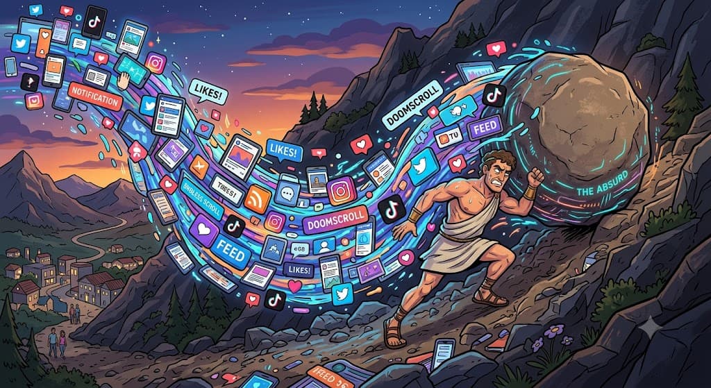 Why Your Screen Time is an Existential Crisis
